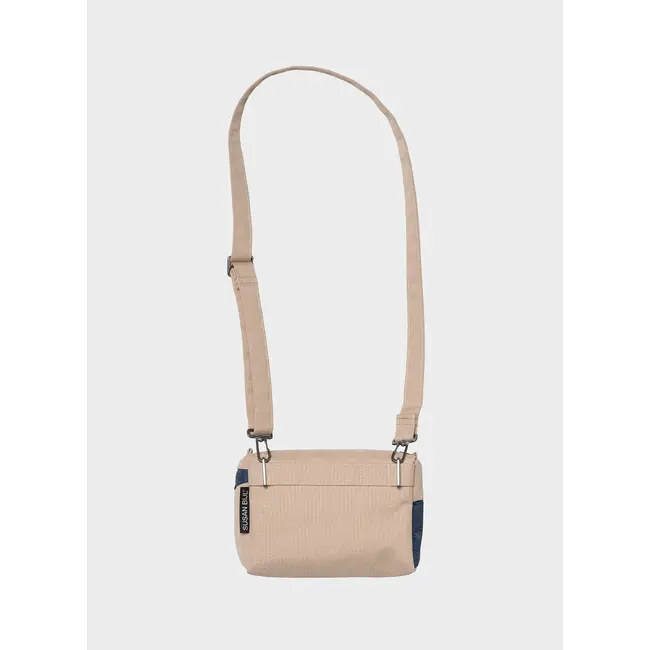 SUSAN BIJL The New Bum Bag Almond & Tornado Small