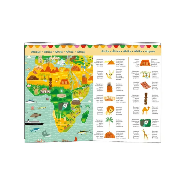 Djeco Puzzel - De wereld 200st