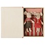 Maileg Christmas twin mice, Little sister and brother in book