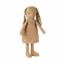 Maileg Bunny, Size 1 - Cream yellow - Knitted dress
