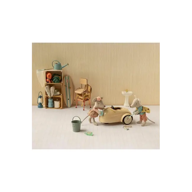 Maileg Car, Mouse - Wheat