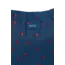 Denim Mom Bag  Dark Blue Red Hearts