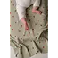 Swaddle Print Large Green hearts