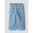 Name it NMFROSE WIDE EMB JEANS 4711-ZA Medium Blue Denim FLOWER EMB