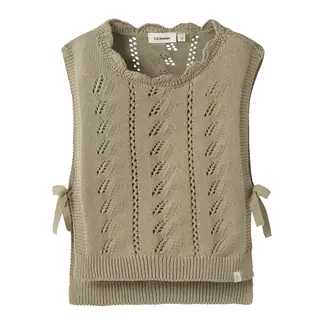 Lil' Atelier NMFLEOU SL KNIT VEST LIL