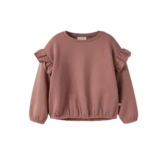 Lil' Atelier NMFKILANO LS LOOSE SWEAT BRU LIL