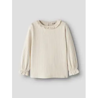 Lil' Atelier NMFONELA LS SLIM TOP LIL Turtledove