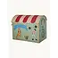 Rice Raffia Basket Mint Fun Fair Theme LARGE