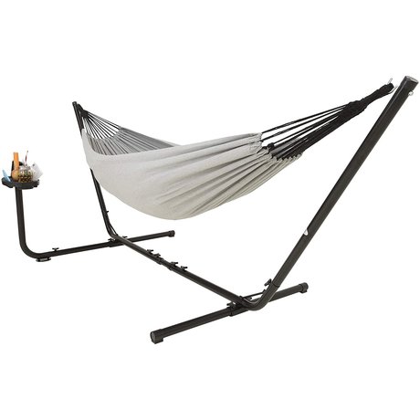 Vita5 Hamac Double en Coton avec Support / 205kg