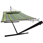 Vita5 Vita5 Hammock with Frame, Up to 2 People / 200 kg, 190 x 140 cm, Removable Pillow, Weatherproof