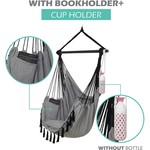 Vita5 Vita5 Hanging Chair with 2 Cushions - Gray