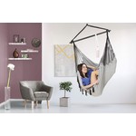 Vita5 Vita5 Fauteuil suspendu avec 2 Coussins -Gris