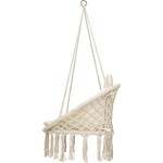 Vita5 Vita5 Macrame Hangstoel - Beige