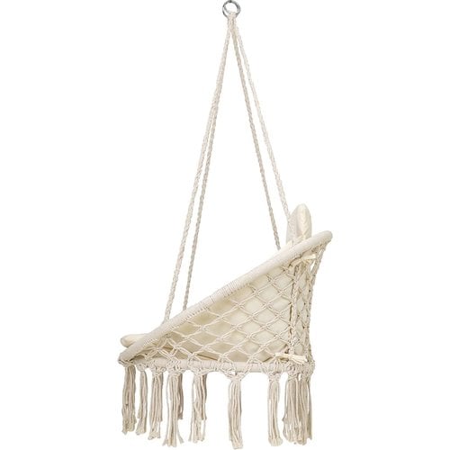 Vita5 Vita5 Macrame Hanging chair - Beige