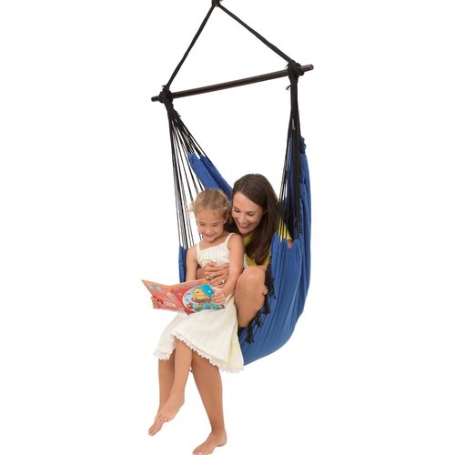 Vita5 Hanging Chair with 2 Cushions - Blue