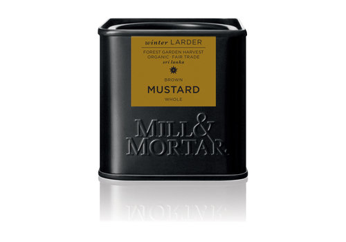 Mill & Mortar Graines de moutarde brune (50g) - BIO