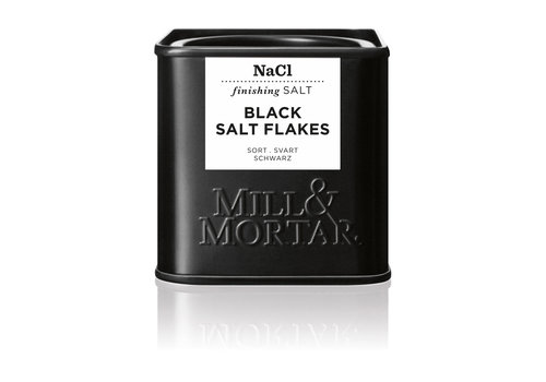 Mill & Mortar Flocons de sel noir (80g)