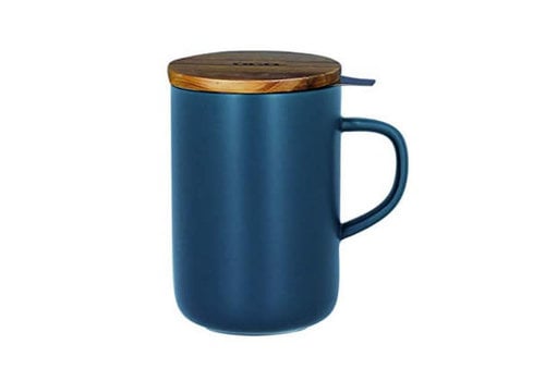 OGO living OGO - Tasse à thé avec passoire et couvercle - bleu