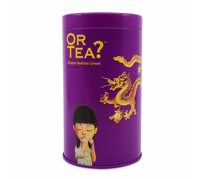 Dragon Jasmine Green (75g) – boîte à thé BIO