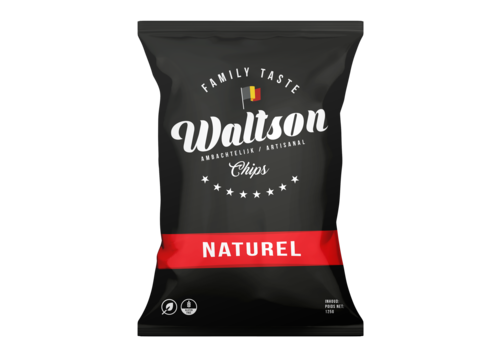 Waltson Waltson chips - Naturel (125g)