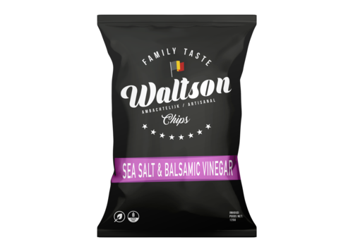 Waltson Waltson chips - Sea Salt & Balsamic Vinegar (125g)