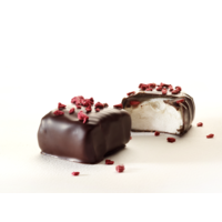 Dark Chocolate & Raspberry Marshmallows (120g) - THT 28/09/2023