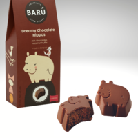 Chocolat Hippos set (3x60g)