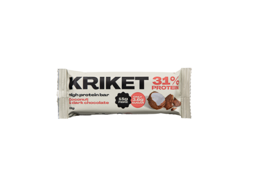 Kriket Kriket - High Protein Bar Coconut & Dark Chocolate (50g)