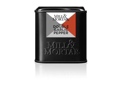 Mill & Mortar Double Garlic Pepper - mélanges d'épices (50g) BIO