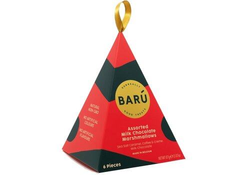 Barú Xmas box - Milk Chocolate Marshmallows (84g)