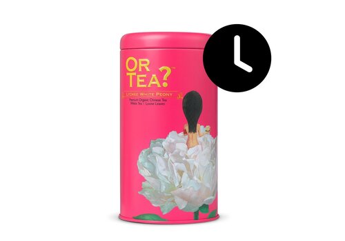 Or Tea? Lychee White Peony (50g) – boîte à thé BIO  - THT 06/2024