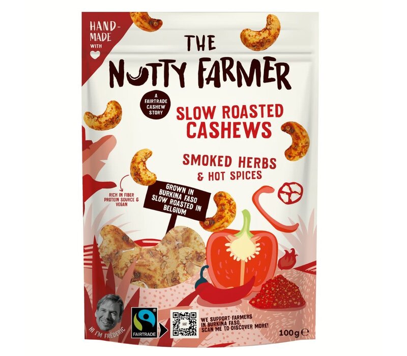 Cashews - Smoked Herbs & Hot Spices (100g)