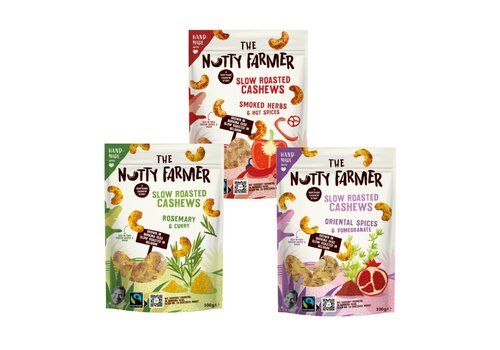 The Nutty Farmer The Nutty Farmer - Cashew set (3x 100g)