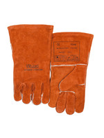 Weldas Europe Lashandschoen rood/bruin 5 vingers