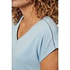 &Co women T-shirt || Mila || Chambray Blue &Co women T-shirt || Mila || Chambray Blue