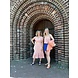 YDENCE Jurk ||Florence || Peach flower YDENCE Jurk ||Florence || Peach flower