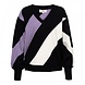 &Co women Trui || Billie Dig TStripe || Misty Lavender &Co women Trui || Billie Dig TStripe || Misty Lavender