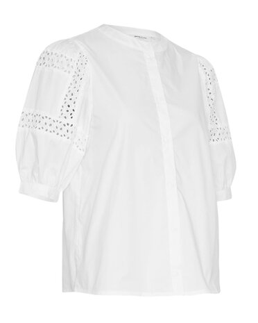 MSCH Copenhagen Blouse || Maribel Cenilla 2/4 Shirt 17543 || Bright White MSCH Copenhagen Blouse || Maribel Cenilla 2/4 Shirt 17543 || Bright White