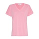 MSCH Copenhagen T-shirt || Fenya Modal V Neck Tee 17627 || Aurora Pink MSCH Copenhagen T-shirt || Fenya Modal V Neck Tee 17627 || Aurora Pink