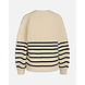 Sisterspoint Gebreide Trui || Miba-V || Cream-Black Sisterspoint Gebreide Trui || Miba-V || Cream-Black
