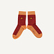 The Sticky Sis Club Sokken || Streep || Vin rouge + Beret red The Sticky Sis Club Sokken || Streep || Vin rouge + Beret red