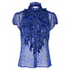 Saint Tropez Blouse || Lilja SZ Crinkle SS || Sodalite Blue Flower Saint Tropez Blouse || Lilja SZ Crinkle SS || Sodalite Blue Flower