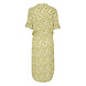 Soaked Midi Jurk || Zaya || Green Moss Leaf Soaked Midi Jurk || Zaya || Green Moss Leaf