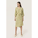 Soaked Midi Jurk || Zaya || Green Moss Leaf Soaked Midi Jurk || Zaya || Green Moss Leaf