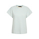 Soaked T-shirt || Ingeline || White - Corydalis Blue Soaked T-shirt || Ingeline || White - Corydalis Blue