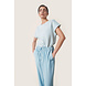 Soaked T-shirt || Ingeline || White - Corydalis Blue Soaked T-shirt || Ingeline || White - Corydalis Blue