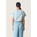 Soaked T-shirt || Ingeline || White - Corydalis Blue Soaked T-shirt || Ingeline || White - Corydalis Blue