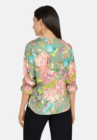 Sisterspoint Blouse || Elvina || Green comb flower Sisterspoint Blouse || Elvina || Green comb flower