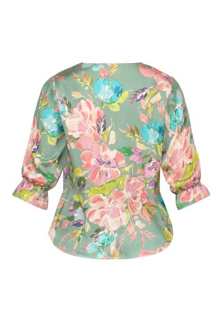 Sisterspoint Blouse || Elvina || Green comb flower Sisterspoint Blouse || Elvina || Green comb flower