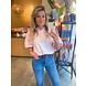 Sisterspoint Blouse || Ella-SH29 || White-pink Sisterspoint Blouse || Ella-SH29 || White-pink